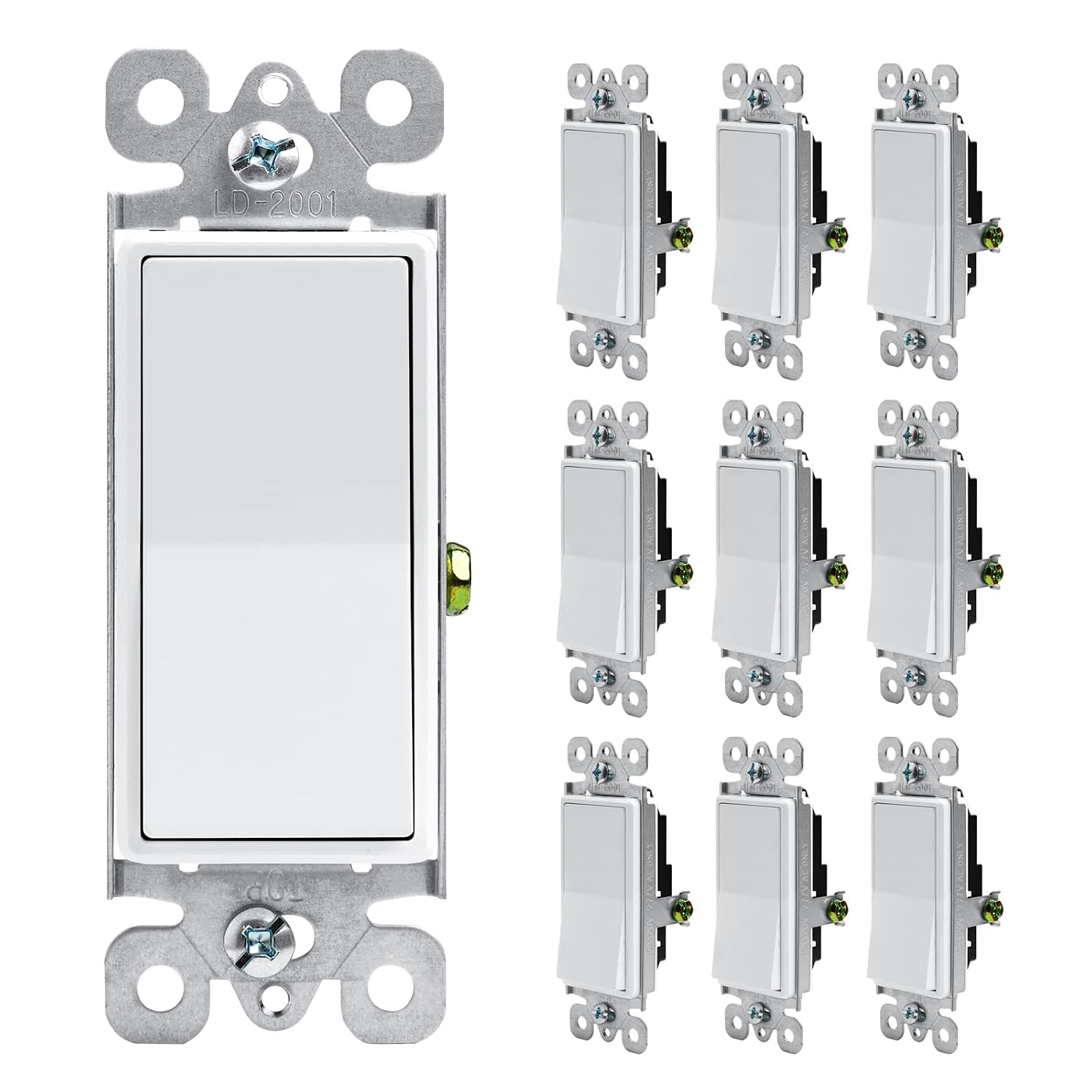 UCOMEN Three Way Decorator Light Switch, 15Amp, Panama | Ubuy